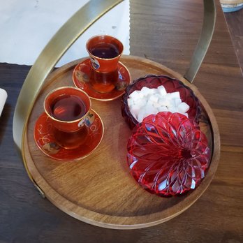 Caspian Restaurant - Tea - Mediterranean Near Me - Mountain View, California