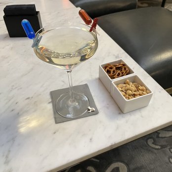 Hilton Paris Opera - Cocktail with gin and Prosecco,  curaçao and strawberry - Hotels Near Me - Paris, 75