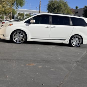 Diamond Garage - After 6mo tint is still Cherrreh!! Mahalos Diamond Garage!! - Car Window Tinting Near Me - Las Vegas, Nevada