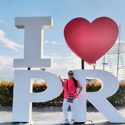Bahia Urbana San Juan Waterfront - I love PR sign at the marina