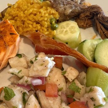 Coco Palm Restaurant - What I ate from buffet - Cuban Near Me - Pomona, California
