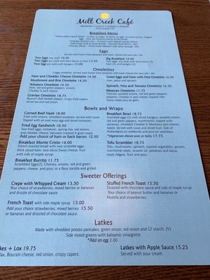 Menu photo 4 Mill Creek Cafe Edmonton, AB Menu photo 4 Mill Creek Cafe Edmonton, AB