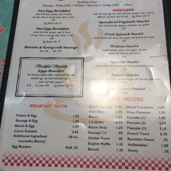 Abel's Diner - Breakfast Menu - Diners Near Me - Schertz, Texas