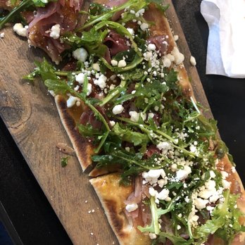 The Draft Room At Berwick - Mediterranean flat bread - Sports Bars Near Me - Savannah, Georgia