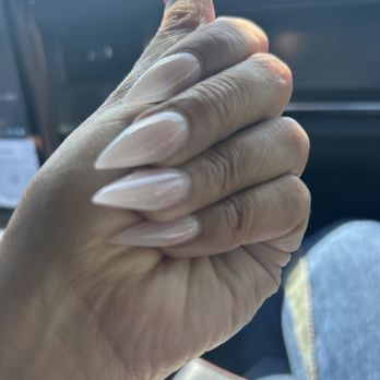 Sip and Dip Nails - Acrylics nude powder stiletto nails - Nail Salons Near Me - Chandler, Arizona Sip and Dip Nails - Acrylics nude powder stiletto nails - Nail Salons Near Me - Chandler, Arizona