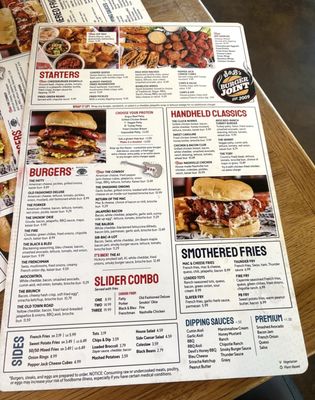 Menu photo 2 S&B's Burger Joint Lawton, OK Menu photo 2 S&B's Burger Joint Lawton, OK