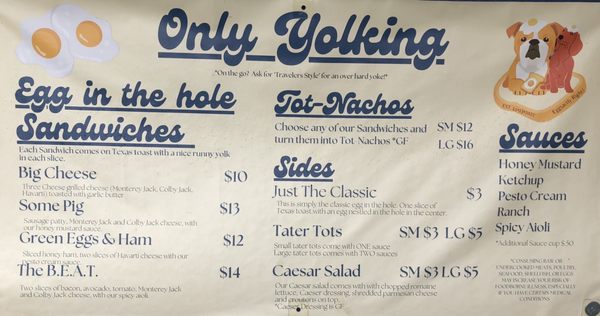 Only Yolking by null