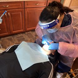 MDS Dental Assisting Academy - Students learning on patients #mds4rda
