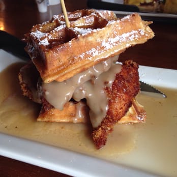 Yolks - Chicken and waffles with Canadian maple syrup. ) $10.75 - Breakfast & Brunch Near Me - Vancouver, British Columbia Yolks - Chicken and waffles with Canadian maple syrup. ) $10.75 - Breakfast & Brunch Near Me - Vancouver, British Columbia