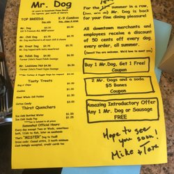 Mr. Dog - Menu, Hours, and coupons!