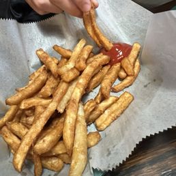Crispy fries