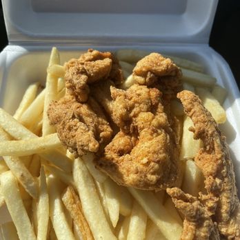 The Grill - Chicken strips and fries - Burgers Near Me - Fullerton, California The Grill - Chicken strips and fries - Burgers Near Me - Fullerton, California