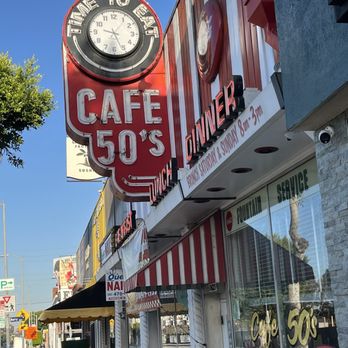Cafe 50's - Exterior - Diners Near Me - Los Angeles, California Cafe 50's - Exterior - Diners Near Me - Los Angeles, California