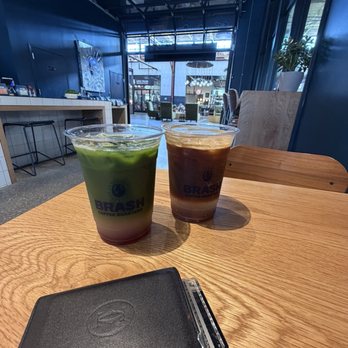 Brash Coffee - Matcha lemonade, strawberry espresso tonic - Coffee & Tea Near Me - Atlanta, Georgia Brash Coffee - Matcha lemonade, strawberry espresso tonic - Coffee & Tea Near Me - Atlanta, Georgia
