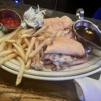 Miller's Pub - Prime Rib French Dip Deluxe Sandwich - American Near Me - Chicago, Illinois Miller's Pub - Prime Rib French Dip Deluxe Sandwich - American Near Me - Chicago, Illinois
