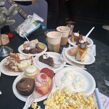The Dessertery - a table full of desserts - Desserts Near Me - Raleigh, North Carolina