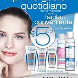 Pharmavillage - Detergenti viso Rougj: prezzo bloccato a 5,99 euro!