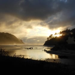 Proposal Rock Inn - After a storm.
