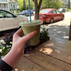 The Left Hook Coffee - Iced Matcha Latte