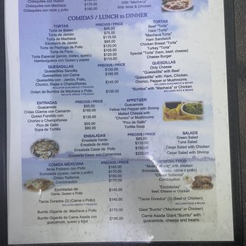 Playa Azul - Menu - Mexican Near Me - San Felípe, BCN Playa Azul - Menu - Mexican Near Me - San Felípe, BCN