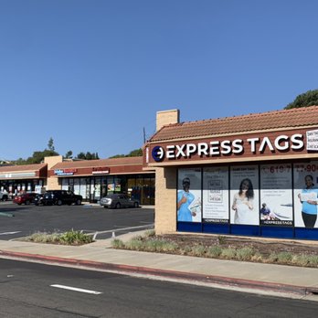 Express Tags - Express Tags Inc. 70th street and University Ave next to 7/11 - Departments of Motor Vehicles Near Me - La Mesa, California