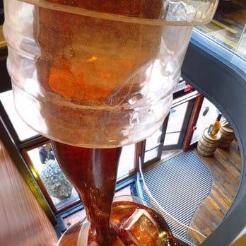Evan Williams Bourbon Experience - Display from 2d floor - Tours Near Me - Louisville, Kentucky