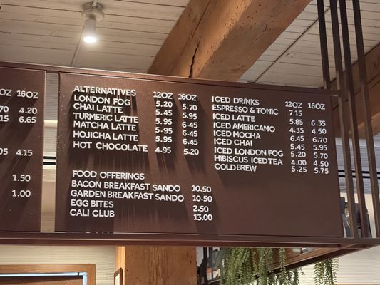 Menu photo 1 Analog Coffee Vancouver, BC