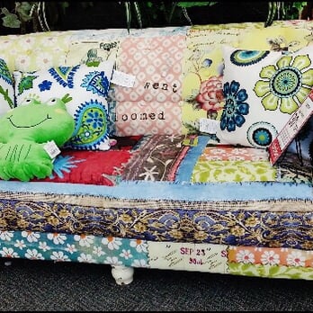 Hobby Lobby - Funky "Quilt" Couch - Arts & Crafts Near Me - Ocala, Florida