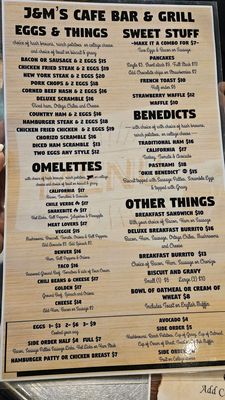 Menu photo 5 J & M's Cafe Bar & Grill Bakersfield, CA