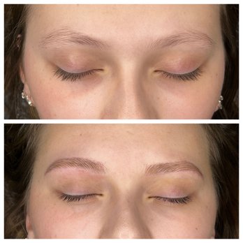 Enhanced Beauty - #soft and #fluffy brows are my favorite! - Permanent Makeup Near Me - Frederick, Maryland