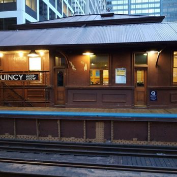 CTA - Quincy - Train Stations Near Me - Chicago, Illinois