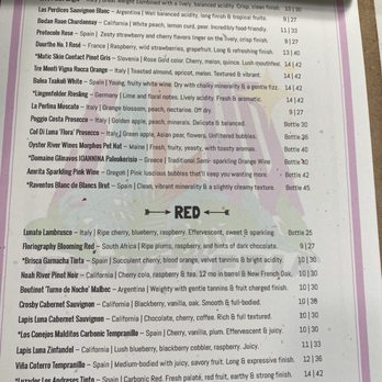 Salud Cerveceria - Wine menu - Breweries Near Me - Charlotte, North Carolina