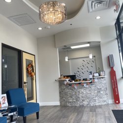 Parsell Family Dental - New office with a fancy lobby/reception area