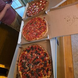 Two Sons Pizza - All three pizzas mentioned in the review