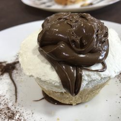 It's Ok - Followed up our excellent fried calamari and misto salads with these desserts. This restaurant never disappoints!
