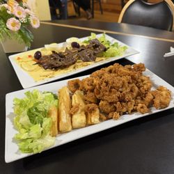 Julianna's Restaurant - 1 Palo de Anticucho & Calamari Frito