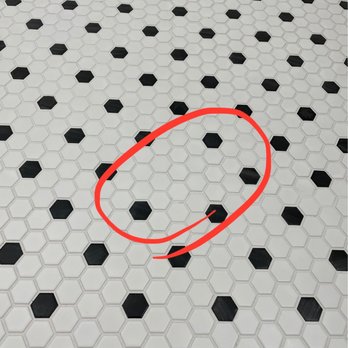 Carpet Station - Should be a black tile in the middle - Carpeting Near Me - Chino, California