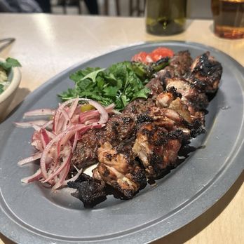 Yellow - chicken thigh & lamb kefta @davideatsdc - Coffee & Tea Near Me - Washington, DC, District of Columbia Yellow - chicken thigh & lamb kefta @davideatsdc - Coffee & Tea Near Me - Washington, DC, District of Columbia