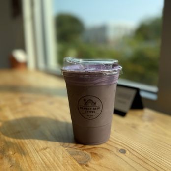 Project Seed Coffee - Ube Velvet Latte - Coffee & Tea Near Me - Virginia Beach, Virginia Project Seed Coffee - Ube Velvet Latte - Coffee & Tea Near Me - Virginia Beach, Virginia