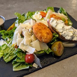 Warm Goat Cheese Salad