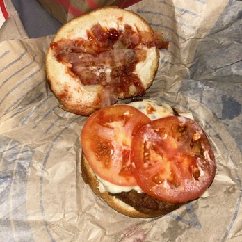 Jack in the Box - Sourdough Jack when I ordered the Bacon & Swiss Buttery Smashed Jack - Fast Food Near Me - Phoenix, Arizona