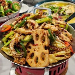 Squid - my table's favorite protein