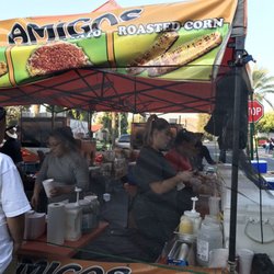 Lindsay Friday Night  Market - Walk up and pay for the potatoes or corn at Los Amigos 08/02/2019