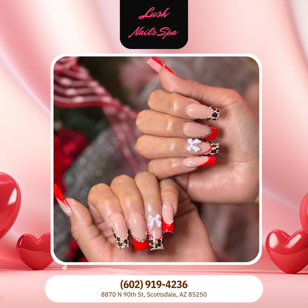 Lush Nails Spa Logo