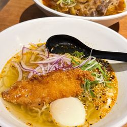 Karai Ramen Bistro - Katsu Shio Ramen. Comforting! Love the broth and the noodles are fresh made.