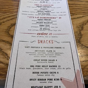 Culinary Dropout - Happy hour menu: diverse selection - New American Near Me - Tempe, Arizona