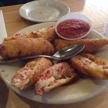 Halftime Pizza - Pizza rolls. Kinda resemble egg rolls. I guess it would be a Italian style egg roll. - Pizza Near Me - San Antonio, Texas Halftime Pizza - Pizza rolls. Kinda resemble egg rolls. I guess it would be a Italian style egg roll. - Pizza Near Me - San Antonio, Texas