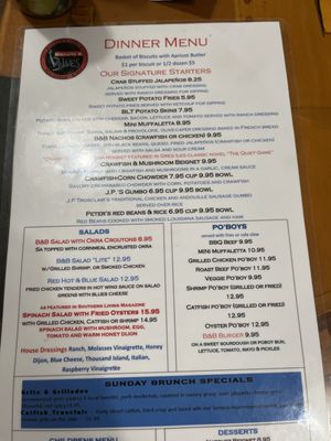 Menu photo 4 Biscuits & Blues Natchez, MS