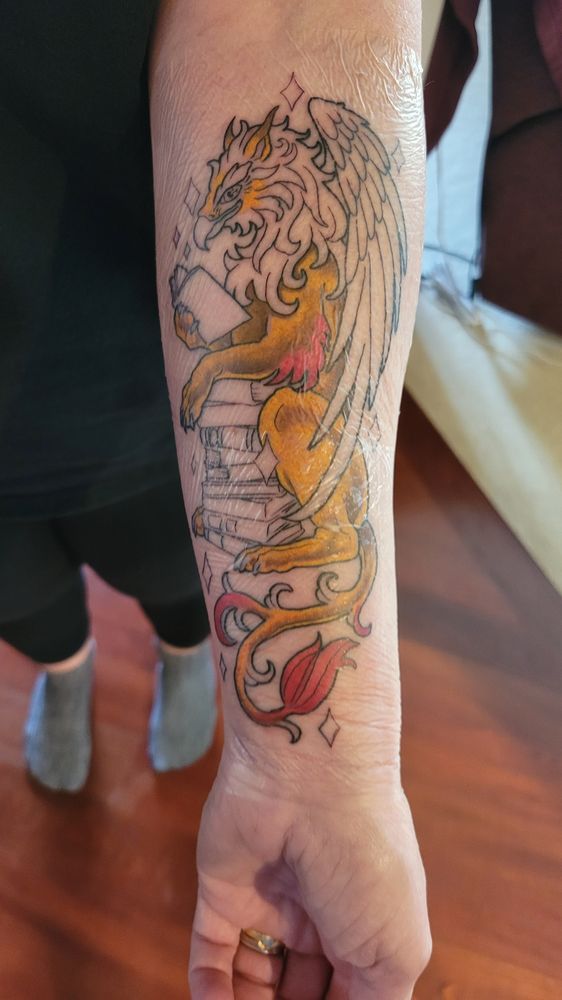 Electric Kitten Tattoo Logo