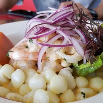 Rincon Criollo Peruvian Grill - ceviche mixto - Peruvian Near Me - Reseda, California Rincon Criollo Peruvian Grill - ceviche mixto - Peruvian Near Me - Reseda, California